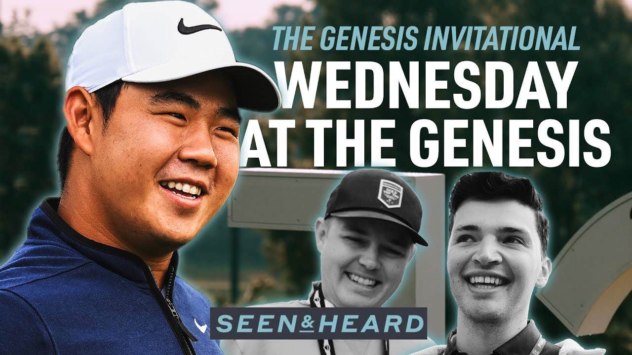 Tiger's New Caddie & Tom Kim's Korean BBQ | Seen & Heard
