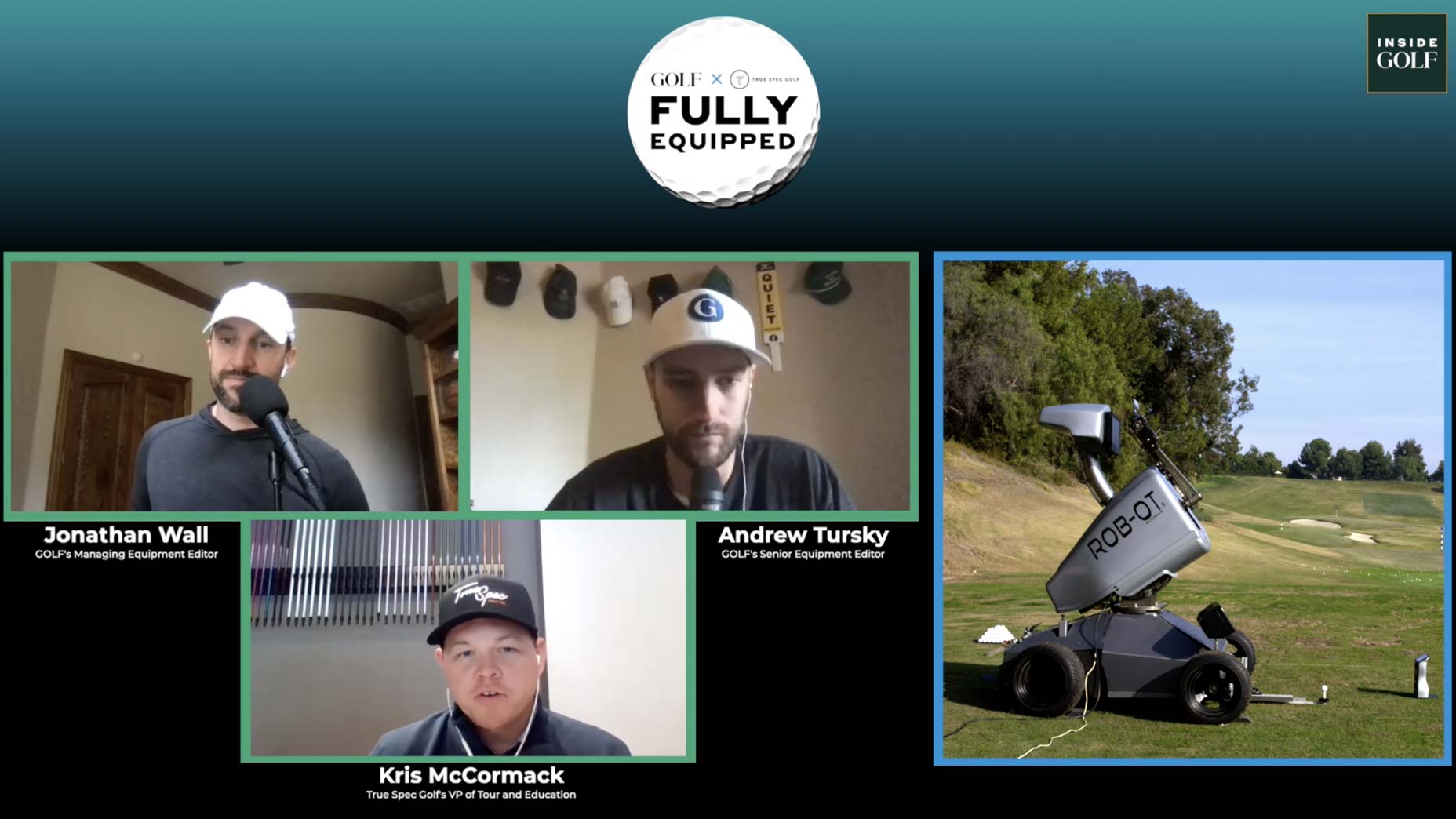 insidegolf robot testing