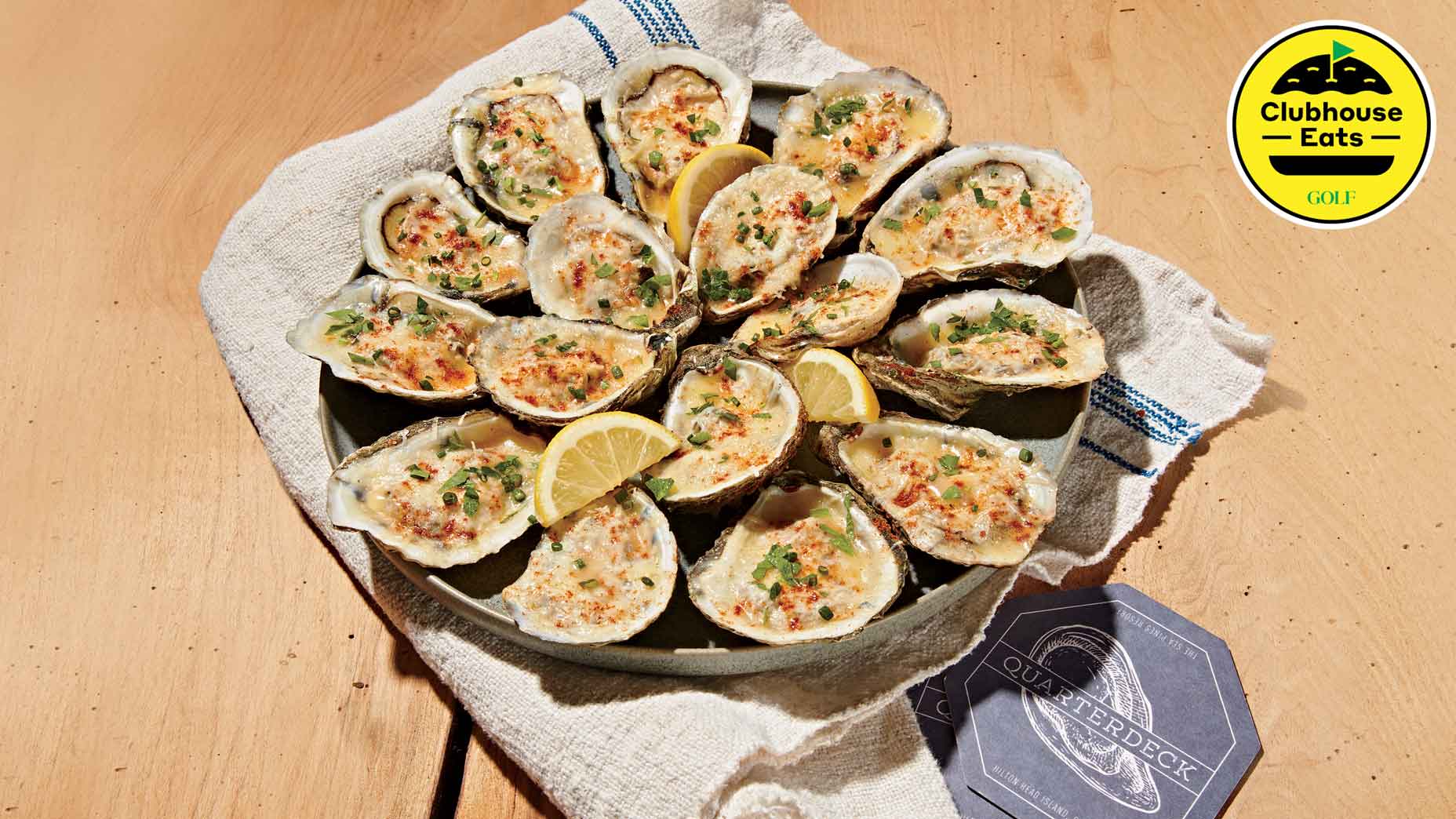 Browned garlic is the secret sauce that sets Chef Harris’ succulent shell-fish apart.