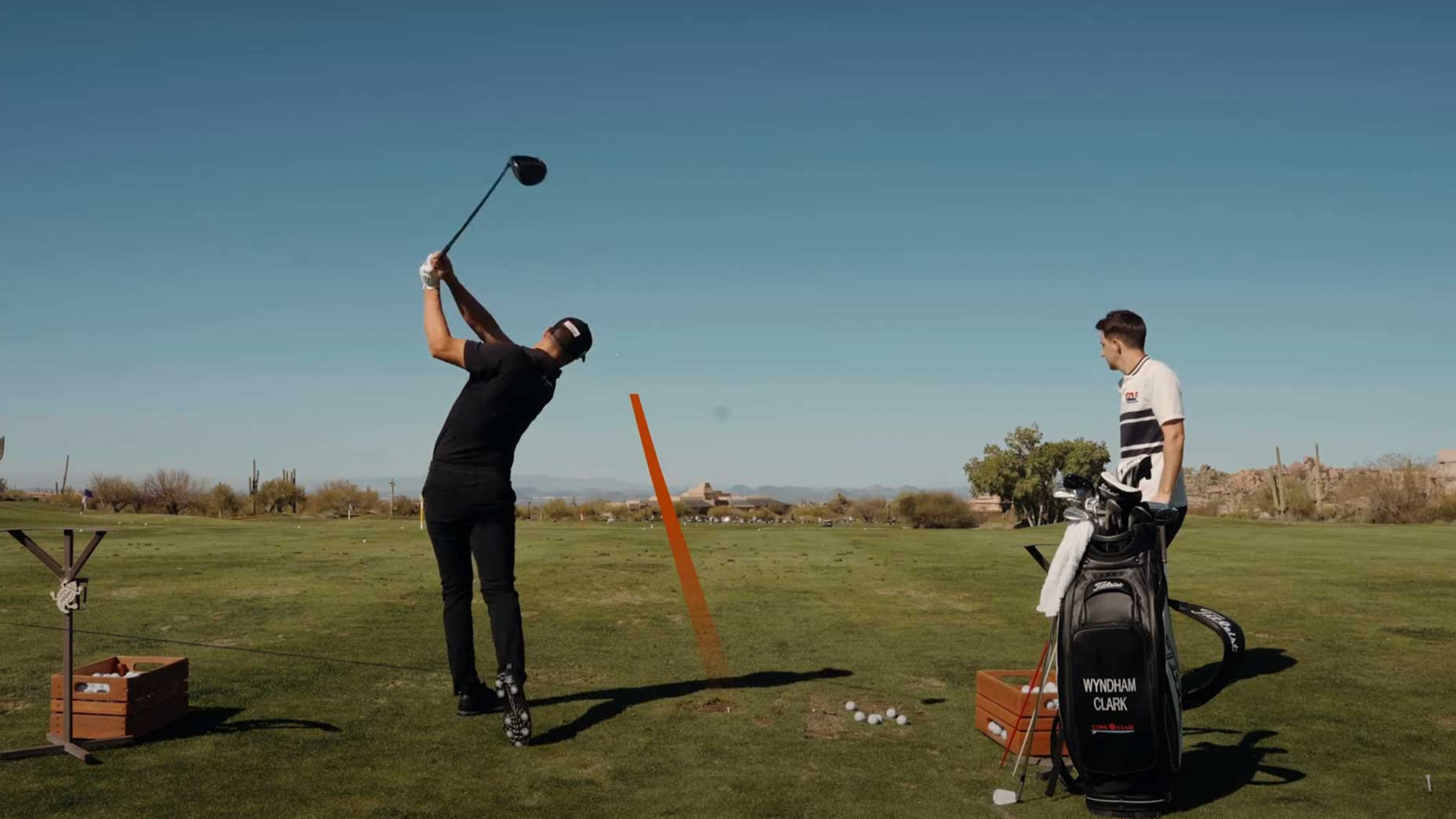 Wyndham Clark at Troon North in Scottsdale, Ariz.